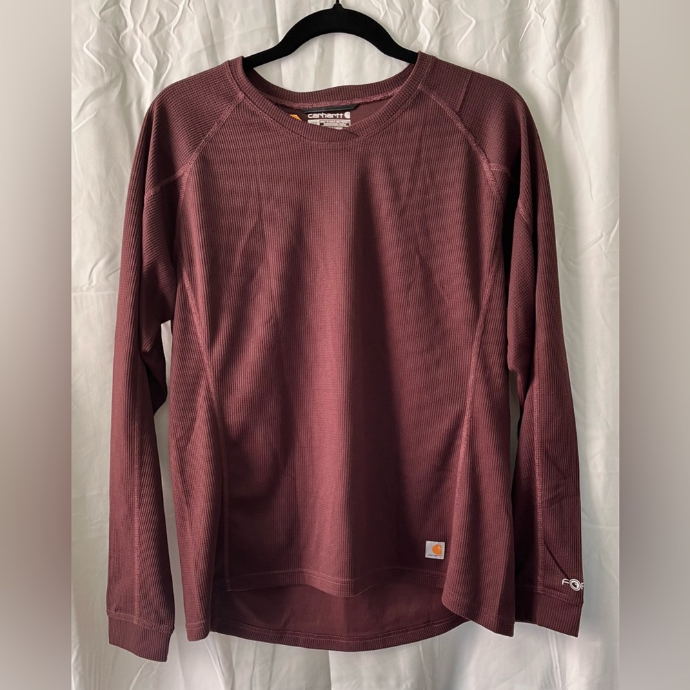 NWT Carhartt Women’s Crewneck Longsleeve Top Size L